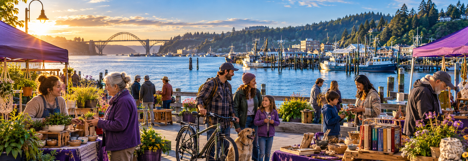 Coos Bay-inspired waterfront community market