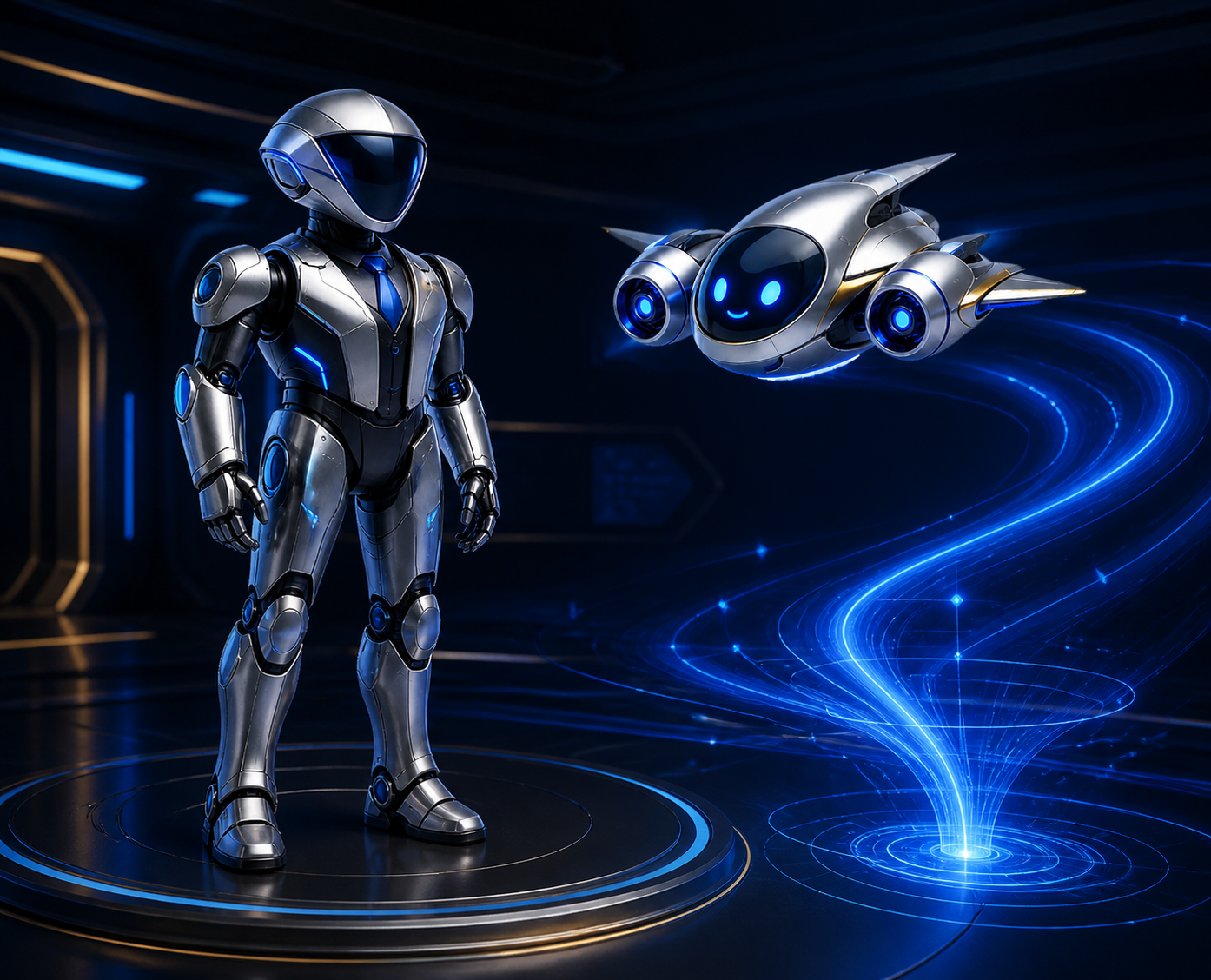 Vector and Skye representing managed lead capture