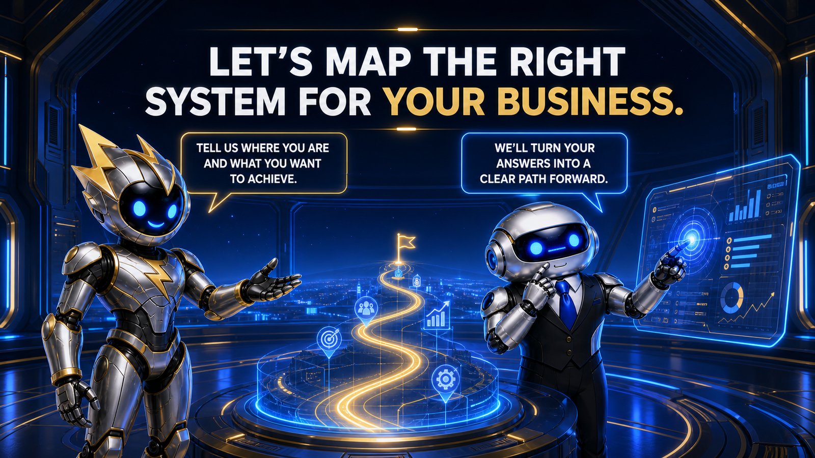 Polarity and Blue mapping a clear technology path for a client project.